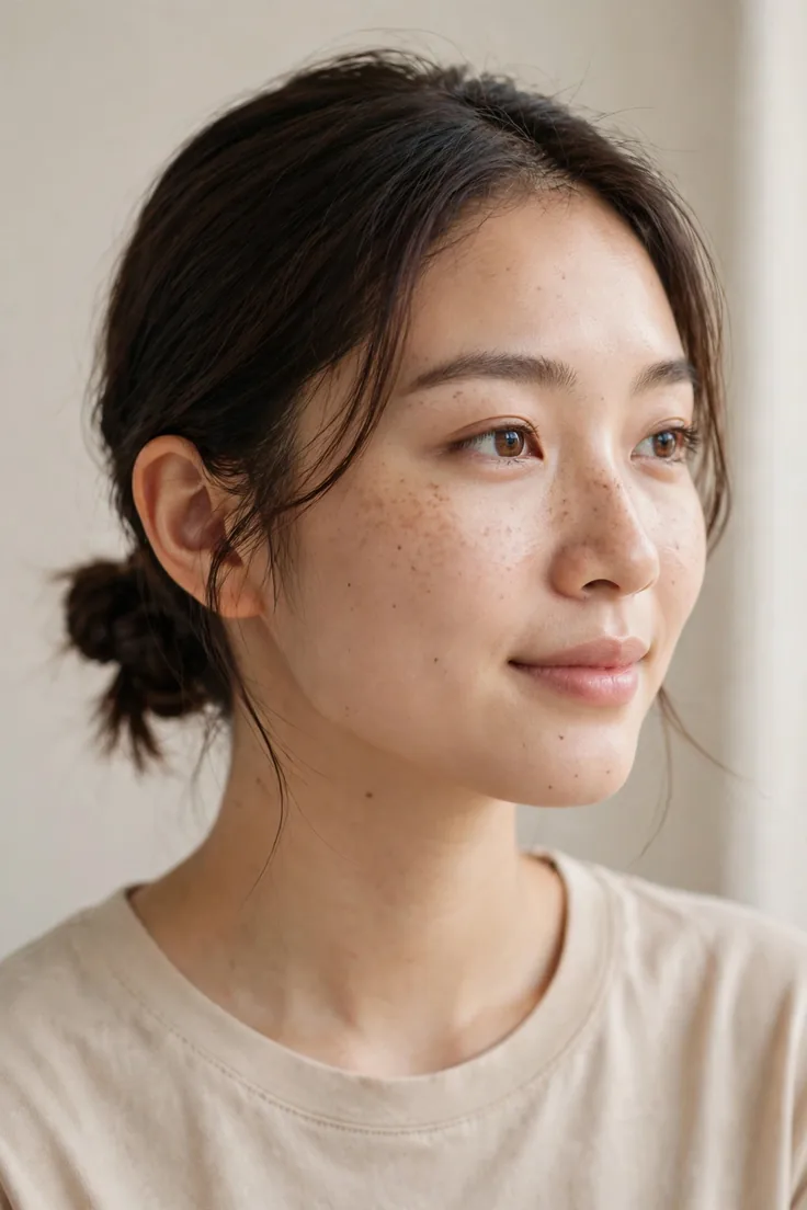 Low Knotted Ponytail