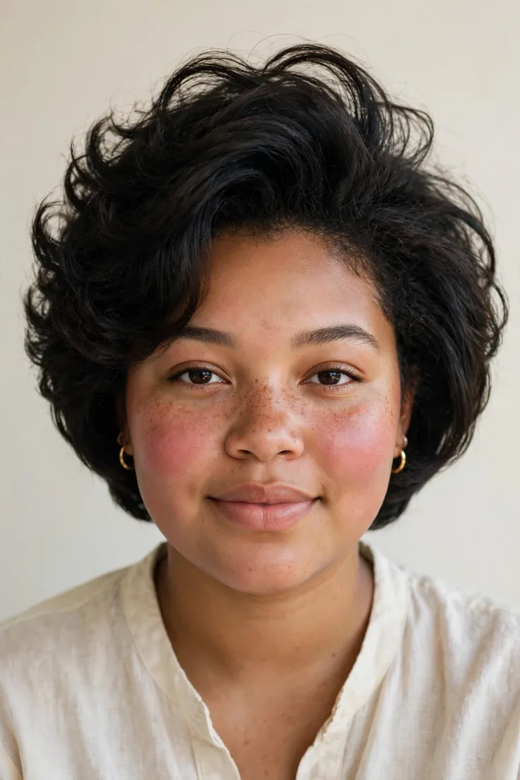 Graduated Bob With Crown Volume