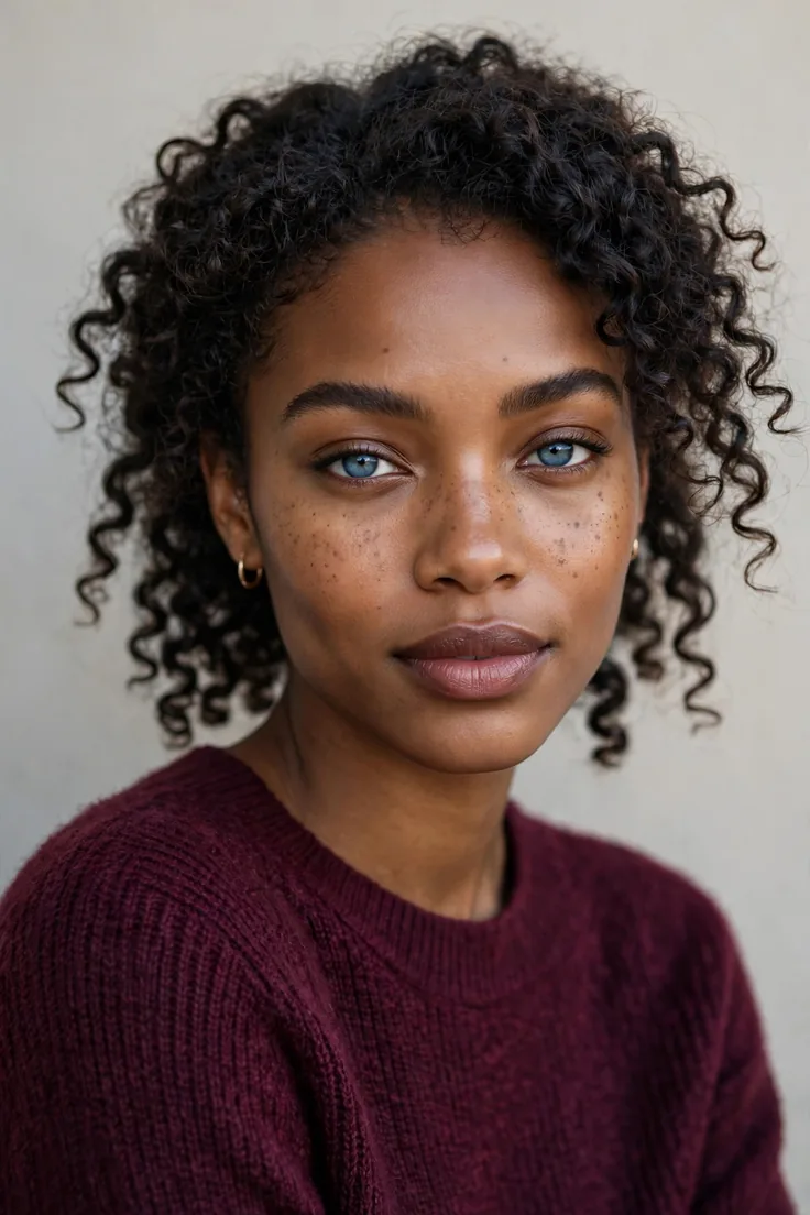 Deep Burgundy With Cool Wine Tones