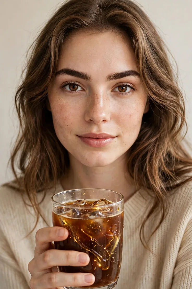 Coffee With Subtle Honey Glints