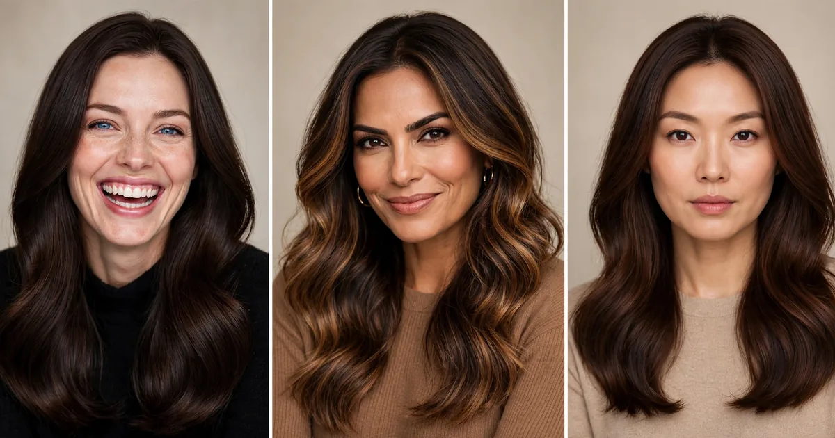 21 Winter Hair Colors for Brunettes With Salon Notes and Upkeep