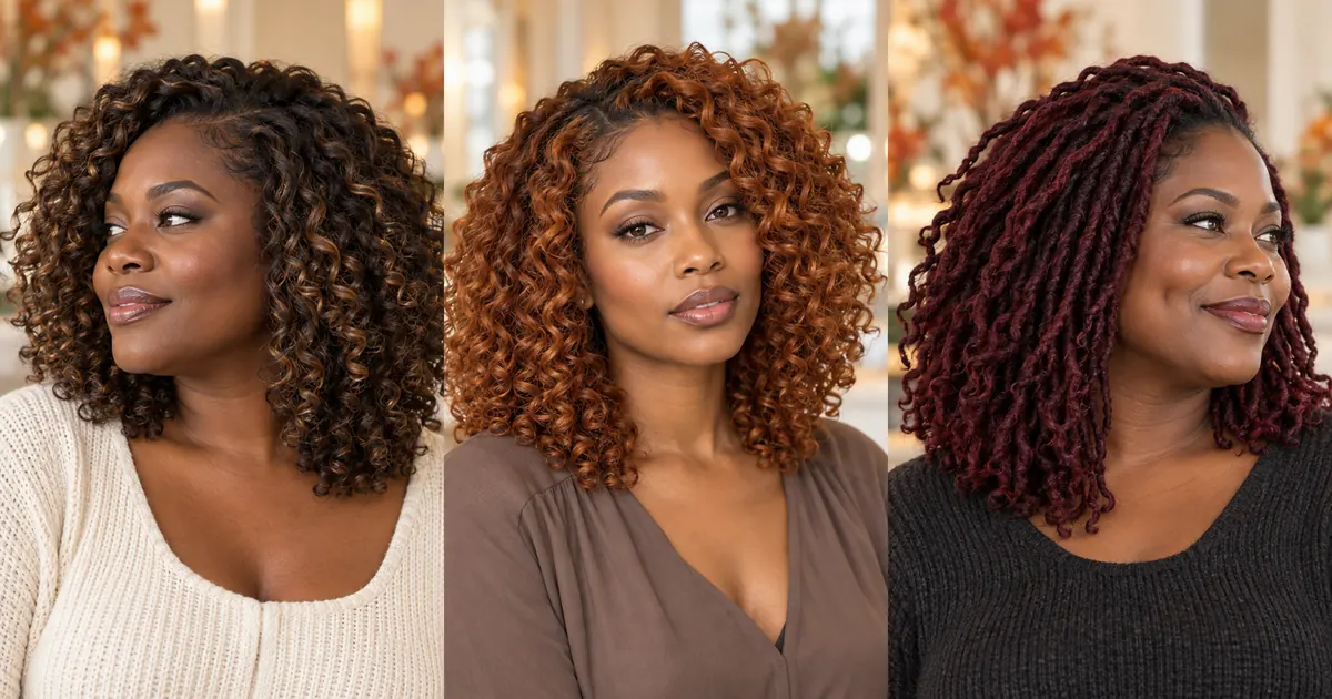 23 Fall Hair Colors Black Women, From Subtle to Bold